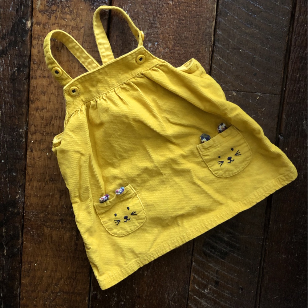 Carter’s corduroy cat dress